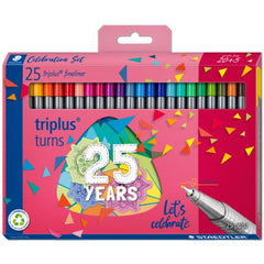 SET 25 FINELINER TRIPLUS STAEDTLER