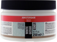 WHITE GESSO PRIMER AMSTERDAM 250 ML