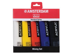 MIXING SET 5X120ML ACRYLIC AMSTERDAM TALENS