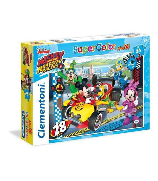 PUZZLE MAXI  24CP MICKEYAND THE ROADSTER CLEMENTONI