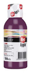 ACRYLIC COLOR RED APPLE 100ML PURPLE