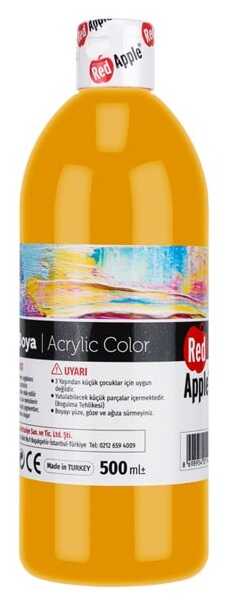 ACRILIC COLOR RED APPLE 500GR ORANGE