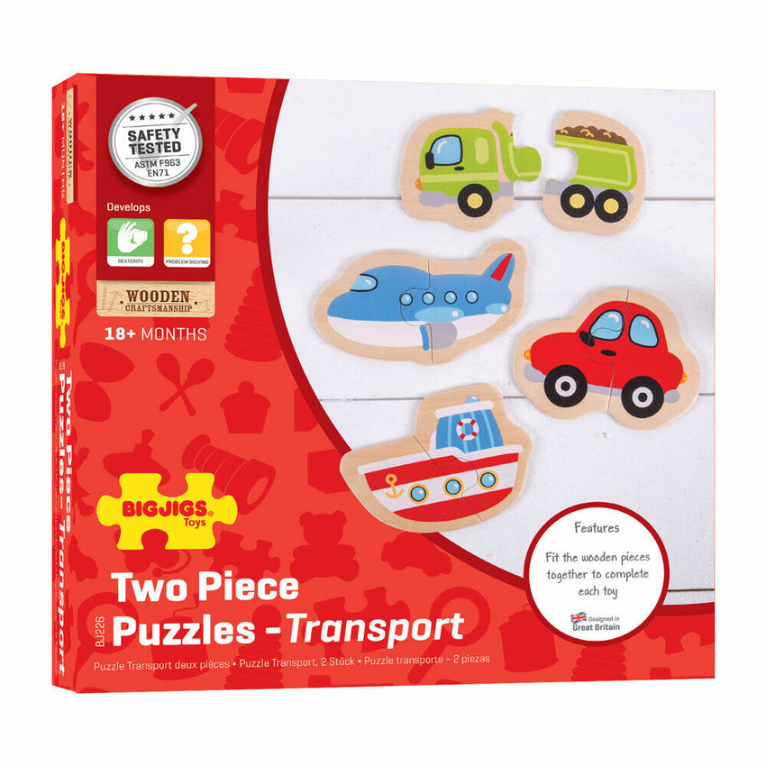 TWO PIECE TRANSPORT PUZZLE BJ226