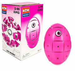 LODER KOR SAFE MAGNET 55PCS ROZE GEOMAG