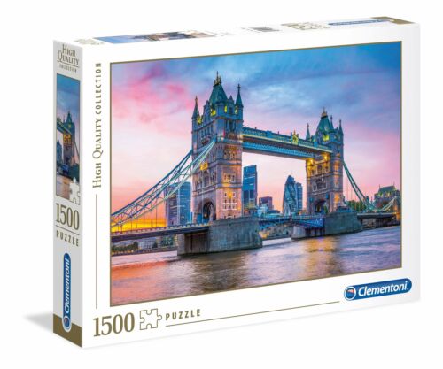 PUZZLE ME 1500 CP CLEMENTONI  TOWER BRIDGE SUNSET