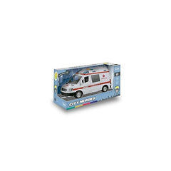 LODER MAKINE CITY HEROES YOUNG DRIVERS AMBULANCE 1:16