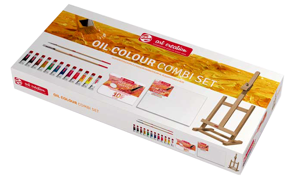 OIL COLOUR COMBI SET ART CREATION