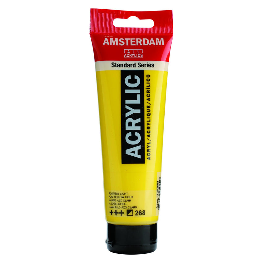 AKRILIK 120ML ROYAL TALENS AMSTERDAM AZO YELLOW LIGHT 268