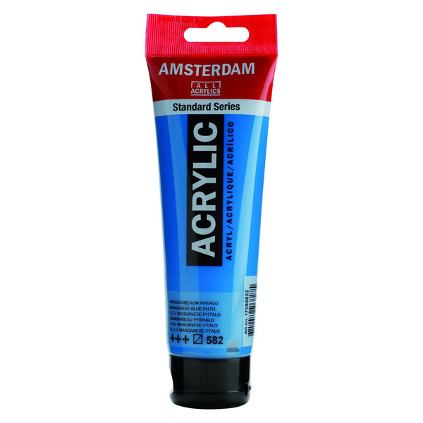 AKRILIK 120ML ROYAL TALENS AMSTERDAM MANGANESE BLUE 582