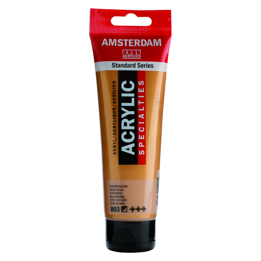 AKRILIK 120ML ROYAL TALENS AMSTERDAM DEEP GOLD 803