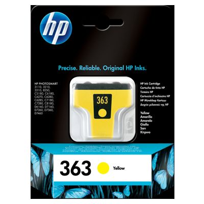 HP INK 363  YELLOW