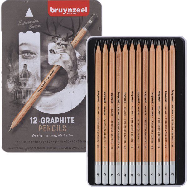 SET 12 LAPSA GRAFITI BRUYNZEEL EXPRESSION SERIES 2H-9B