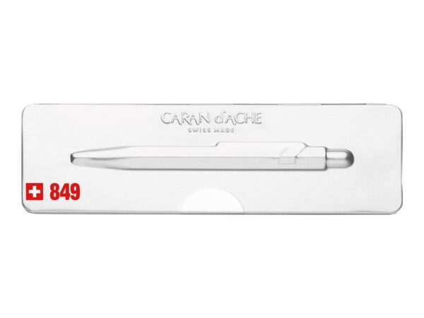 BALLPOINT PEN CARANDACHE MEDIUM WHITE