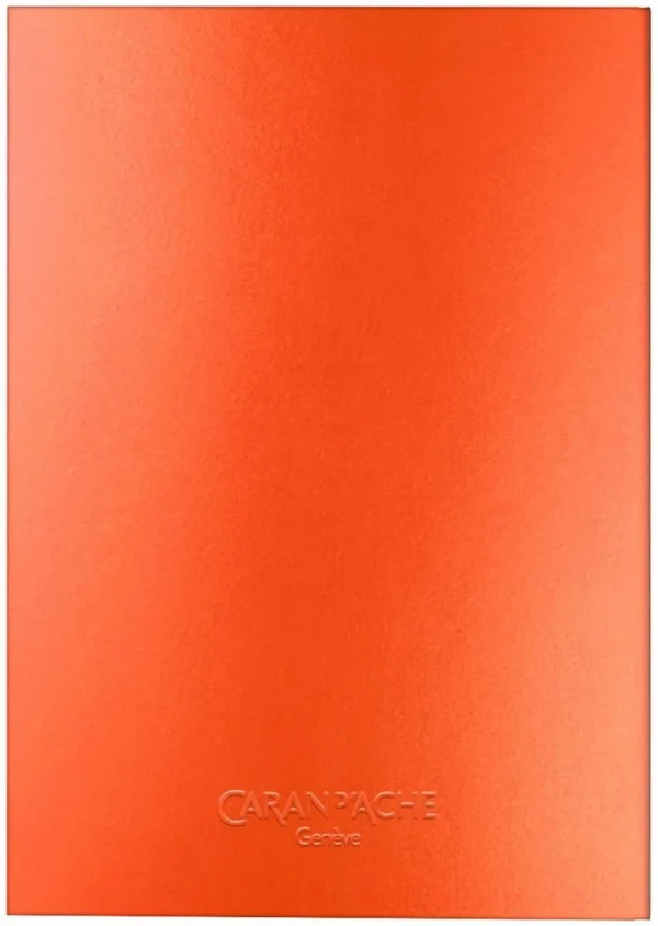 LINED NOTEBOOK A5-ORANGE