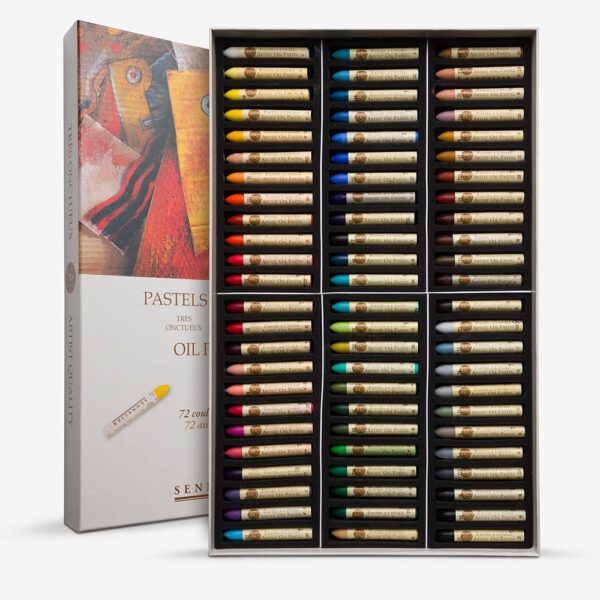 SET 72 OIL PASTELS KUTI SENNELIER